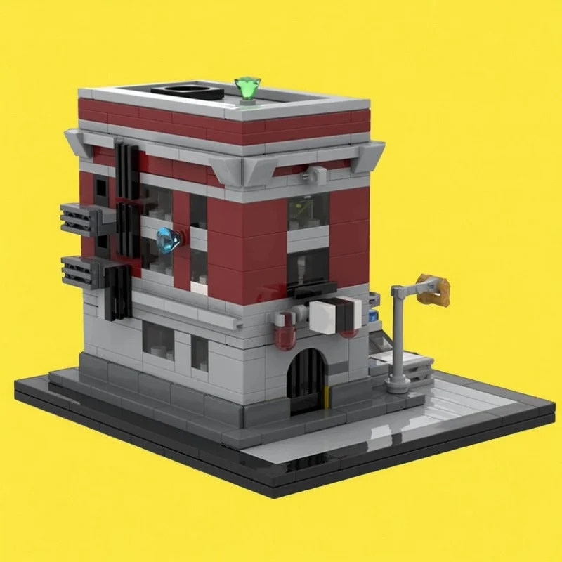463PCS MOC Street View Gh Stbusters Firehouse Headquarters Model Custom Building Blocks DIY Assembly Display Decor Gift Set Home
463PCS MOC Street View Gh Stbusters Firehouse Headquarters Model Custom Building Blocks DIY Assembly Display Decor Gift Set Home