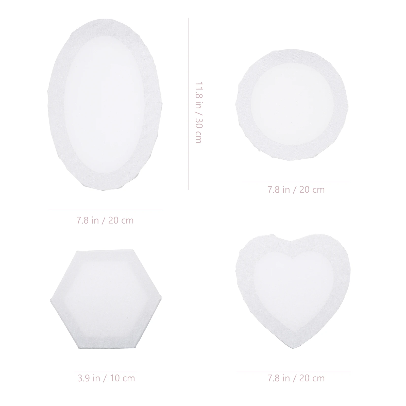 4 Pcs Oil Picture Frame Set Blank Painting Frames Tools Practical Oval Creative Boards Cloth
4 Pcs Oil Picture Frame Set Blank Painting Frames Tools Practical Oval Creative Boards Cloth