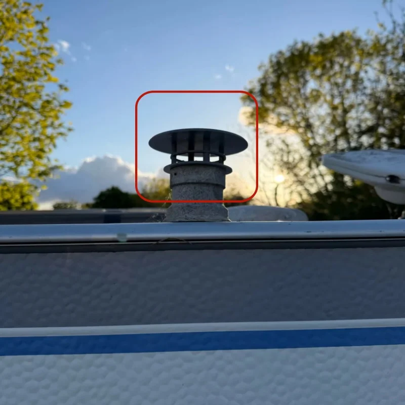 30010 20900 For Truma Space Heater Roof Cowl Flue Outlet Cap Exhaust Vent Cover For Caravan Motorhome Camper RV Heating Parts
30010 20900 For Truma Space Heater Roof Cowl Flue Outlet Cap Exhaust Vent Cover For Caravan Motorhome Camper RV Heating Parts