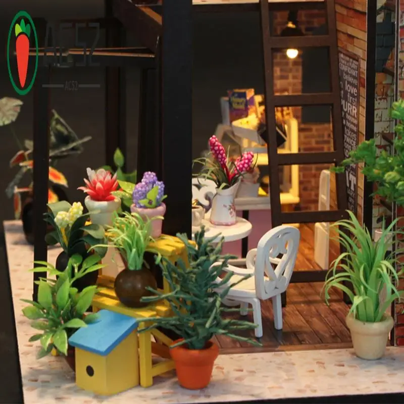 AC52-Miniature DIY Coffee House Kit DIY Dollhouse Kit Desk Bookshelf Decoration For Girls Boys Kids Adults Idea Gift
AC52-Miniature DIY Coffee House Kit DIY Dollhouse Kit Desk Bookshelf Decoration For Girls Boys Kids Adults Idea Gift