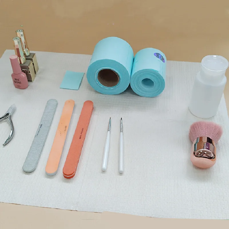 50pcs Nail Art Table Mat 33cmx45cm Nail Care Polish Lint Paper Disposable Waterproof Foldable Dentistry Nail Tray Cover Pad
50pcs Nail Art Table Mat 33cmx45cm Nail Care Polish Lint Paper Disposable Waterproof Foldable Dentistry Nail Tray Cover Pad