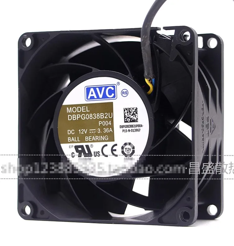 AVC DBPG0838B2U P004 DC 12 В 3,36 А 80x80x38 мм 4-проводной охлаждающий вентилятор для сервера
AVC DBPG0838B2U P004 DC 12 В 3,36 А 80x80x38 мм 4-проводной охлаждающий вентилятор для сервера
