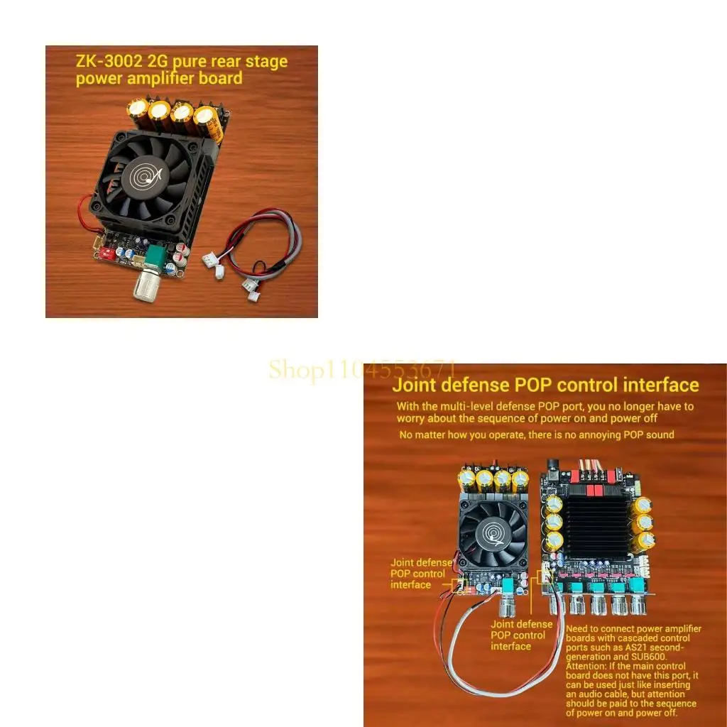 Best Seller 18V-50V 300W+300W Digital Sound Power Amplifier Board Double Channel Stereo Power Subwoofer Board For Home Theater
Best Seller 18V-50V 300W+300W Digital Sound Power Amplifier Board Double Channel Stereo Power Subwoofer Board For Home Theater