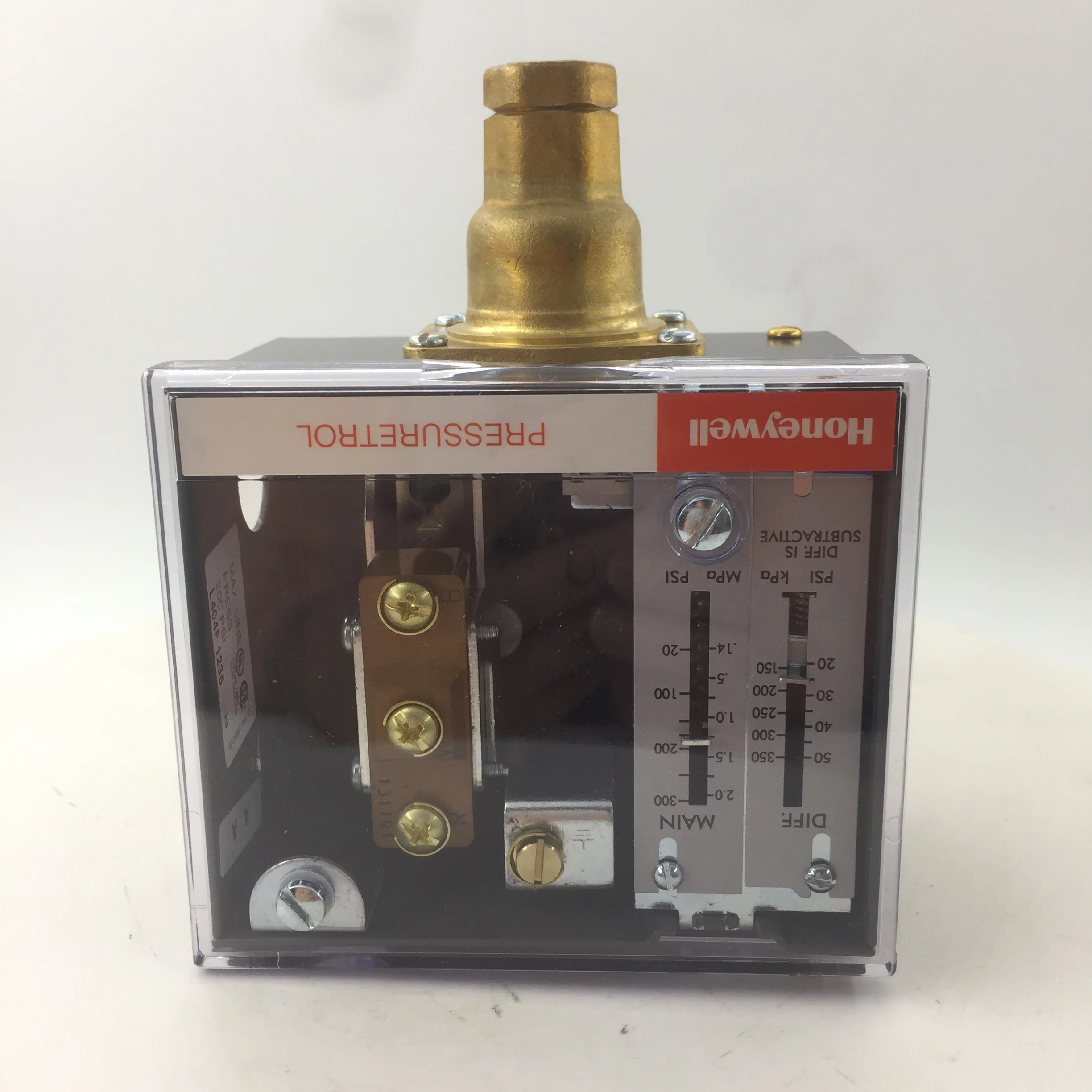 Honeywell Stainless Steel Pressuretrol Oil Pressure Switch Boiler Parts L404F1235 L404V1095 L404A1396 L404F1102 L404F1078 1 Year
Honeywell Stainless Steel Pressuretrol Oil Pressure Switch Boiler Parts L404F1235 L404V1095 L404A1396 L404F1102 L404F1078 1 Year