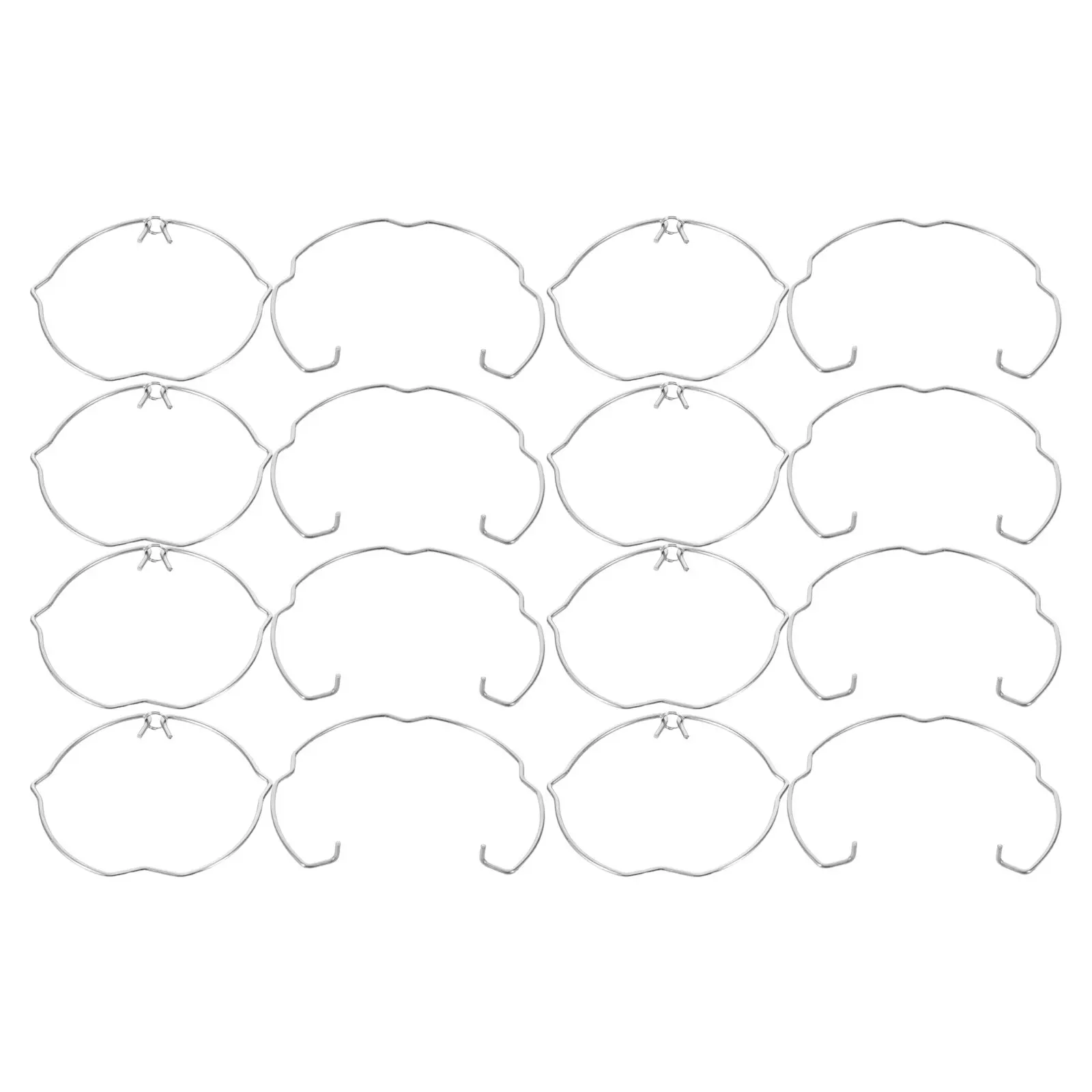 16Pcs Downlight Fixing Buckles Steel Spring Clips for Recessed Lighting Lamp Shade Clip Replacement Bulb Retainers Ceiling Light
16Pcs Downlight Fixing Buckles Steel Spring Clips for Recessed Lighting Lamp Shade Clip Replacement Bulb Retainers Ceiling Light