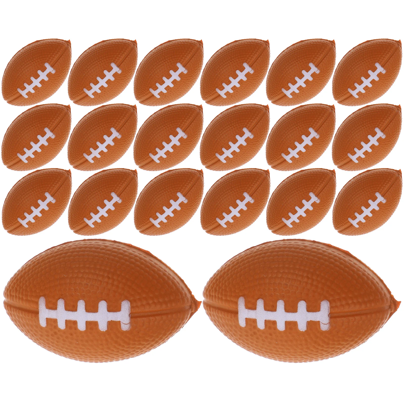 40 Pcs Mini Rugby Toy Small Footballs Bulk Foams Squeeze for Anxiety Stretchy Sensory Toys Gift Kids
40 Pcs Mini Rugby Toy Small Footballs Bulk Foams Squeeze for Anxiety Stretchy Sensory Toys Gift Kids