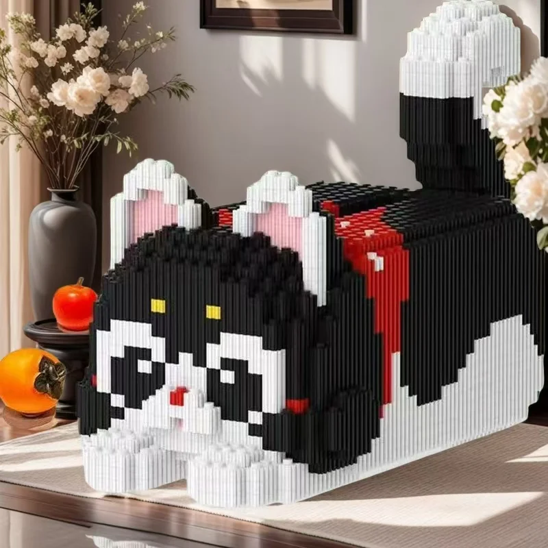 4698 Pieces of Cute Cat Tissue Box Building Block Model Animal Desktop Ornaments Creative Decorations
4698 Pieces of Cute Cat Tissue Box Building Block Model Animal Desktop Ornaments Creative Decorations