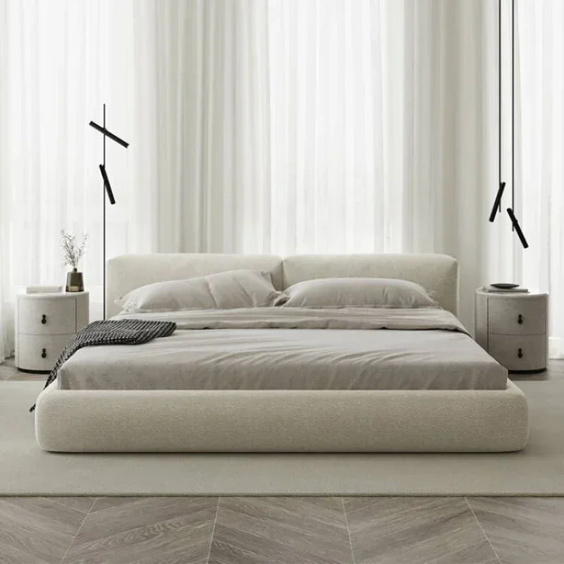 Sale Soft Bedroom Double Bed Simple Kawaii Elastic Modern Twin Queen Beds Upholstered Sleeping Camas De Dormitorio Furniture
Sale Soft Bedroom Double Bed Simple Kawaii Elastic Modern Twin Queen Beds Upholstered Sleeping Camas De Dormitorio Furniture
