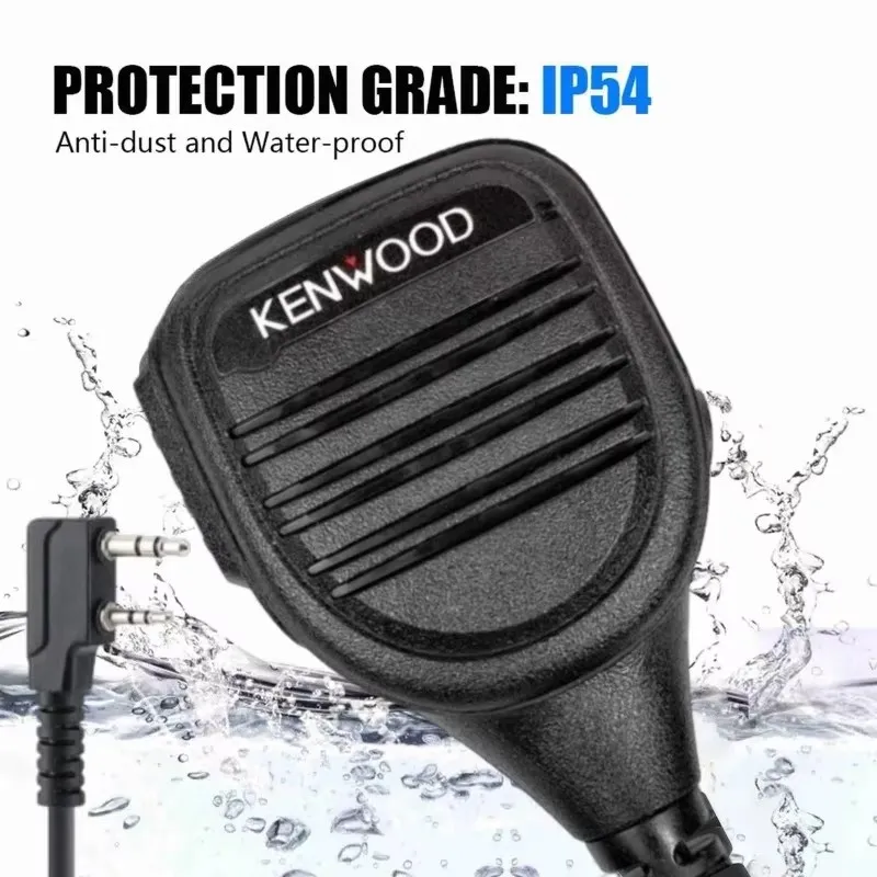 PMN4013A Shoulder Speaker Microphone K-plug 2-Pin PTT with 3.5mm Audio Jack for Kenwood Walkie Talkie Two Way Radio
PMN4013A Shoulder Speaker Microphone K-plug 2-Pin PTT with 3.5mm Audio Jack for Kenwood Walkie Talkie Two Way Radio
