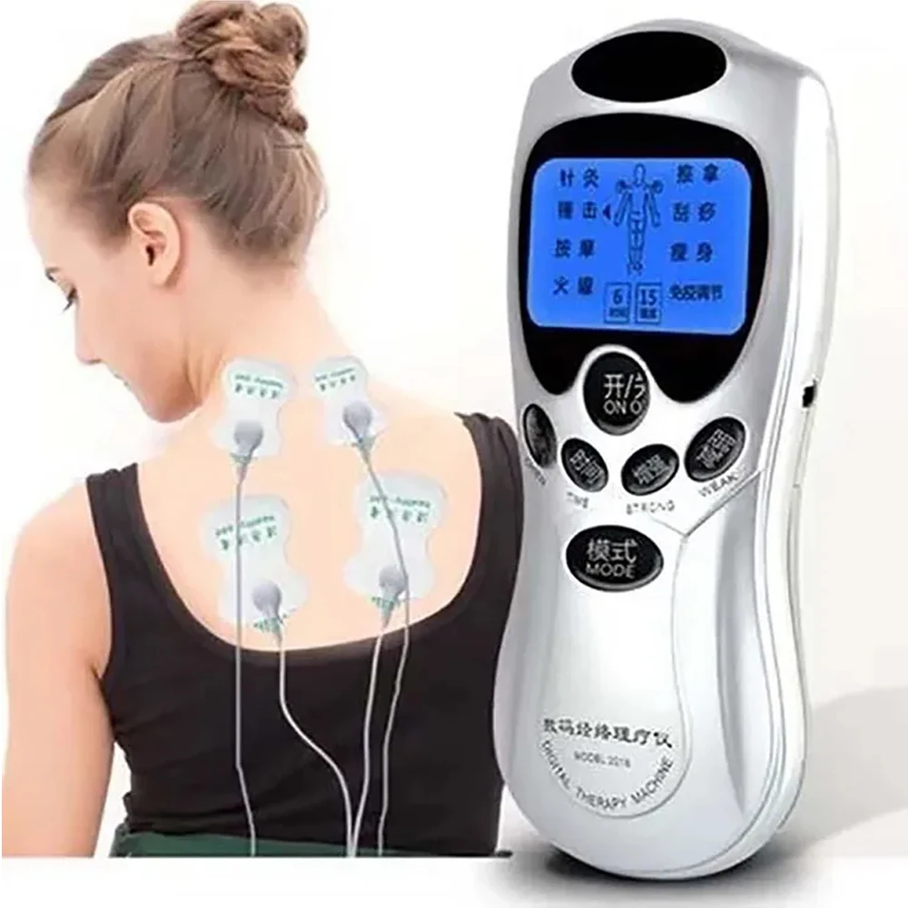 Electric Massage Instrument EMS Tense Machine Pulse Massager Tens Acupuncture Electrical Muscle Stimulator for Neck Back Body
Electric Massage Instrument EMS Tense Machine Pulse Massager Tens Acupuncture Electrical Muscle Stimulator for Neck Back Body