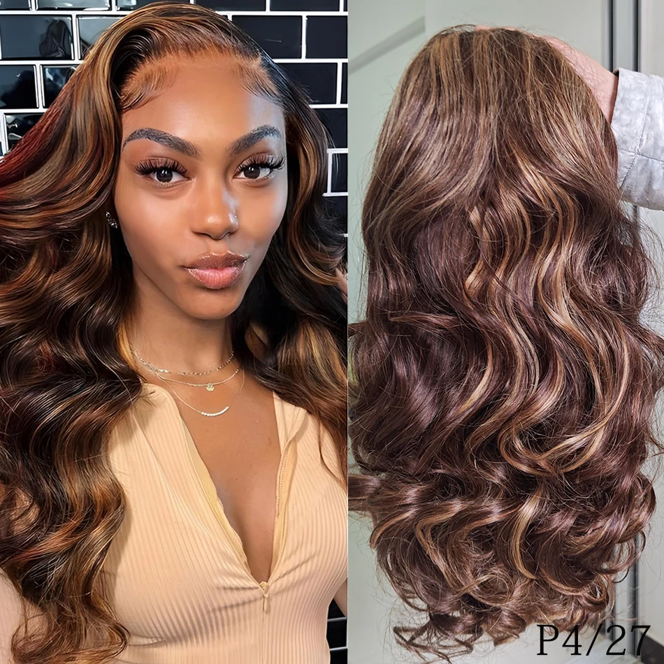 100% Human Hair Bouncy Wave 5x5 Lace Frontal Wigs 250 Density Double Drawn Ombre Bouncy Body Wave Glueless HD Lace Closure Wigs
100% Human Hair Bouncy Wave 5x5 Lace Frontal Wigs 250 Density Double Drawn Ombre Bouncy Body Wave Glueless HD Lace Closure Wigs