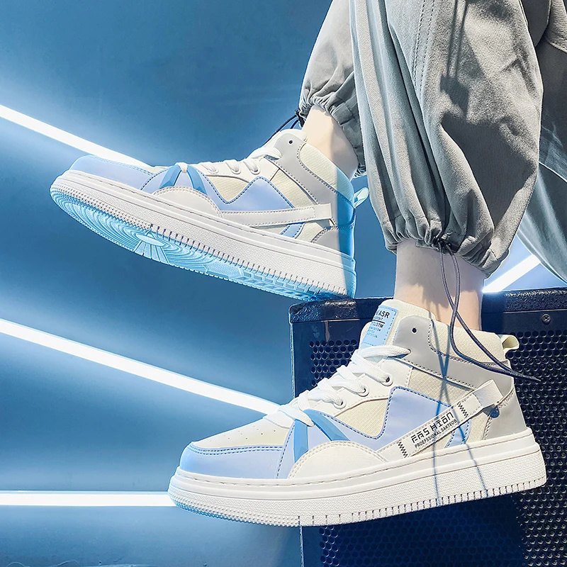 High Top Men's Shoes Spring Autumn Casual Air Force Style Korean Version Teenagers' Air One Sport Leisure Board Shoes
High Top Men's Shoes Spring Autumn Casual Air Force Style Korean Version Teenagers' Air One Sport Leisure Board Shoes