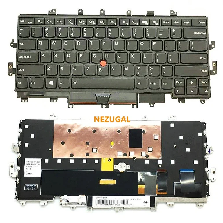 Laptop US Keyboard for LENOVO Thinkpad X1 Carbon 1nd x1 yoga 2016 Keyboard with Backlit
Laptop US Keyboard for LENOVO Thinkpad X1 Carbon 1nd x1 yoga 2016 Keyboard with Backlit