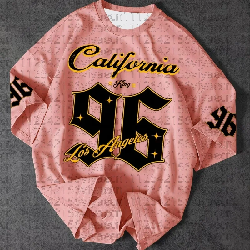 Summer Men's New California 96 Print Sports Jersey Short Sleeve T-Shirt Graphic Tee Jerseys Plus Size Women's Family Kids Tees
Summer Men's New California 96 Print Sports Jersey Short Sleeve T-Shirt Graphic Tee Jerseys Plus Size Women's Family Kids Tees