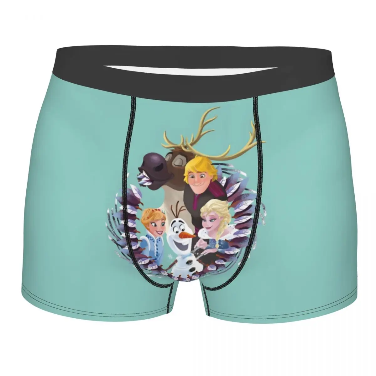 Нижнее белье с героями мультфильмов «Холодное сердце», мужские дышащие трусы-боксеры, шорты, мягкие трусы для мужчин
Нижнее белье с героями мультфильмов «Холодное сердце», мужские дышащие трусы-боксеры, шорты, мягкие трусы для мужчин