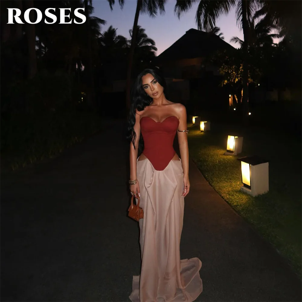 ROSES Red and Pink Evening Dresses Sweetheart Gala Dresses with Cut Out Waist Sexy Prom Dresses Trumpet Party Dress Customized
ROSES Red and Pink Evening Dresses Sweetheart Gala Dresses with Cut Out Waist Sexy Prom Dresses Trumpet Party Dress Customized