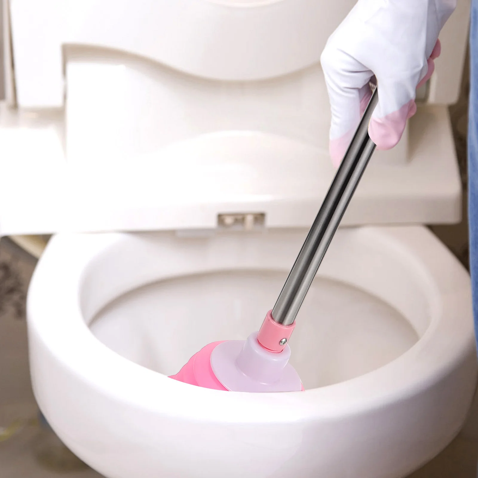 Toilet Plunger Heavy Duty Pvc Durable Multi-Use Sink Bathtub Drain Unclogger Clog Remover Cleaning Tool For Home Hotel
Toilet Plunger Heavy Duty Pvc Durable Multi-Use Sink Bathtub Drain Unclogger Clog Remover Cleaning Tool For Home Hotel