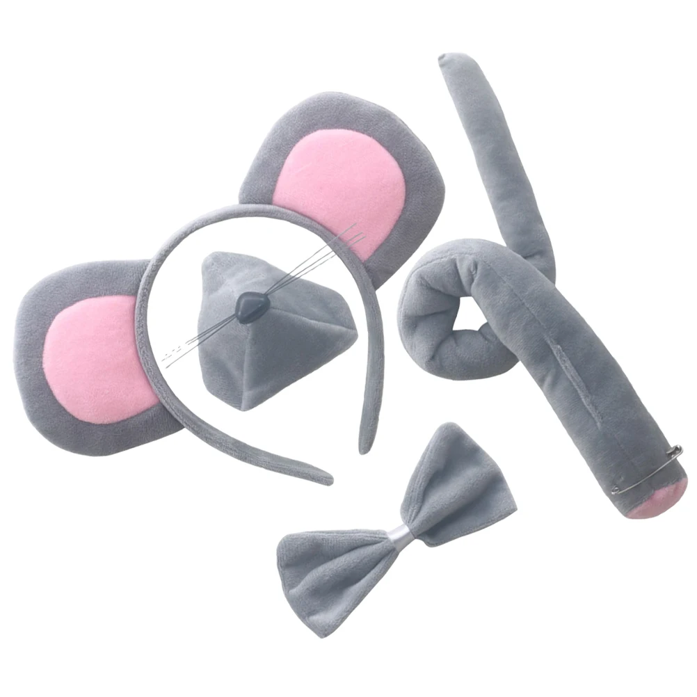 Mouse Ear Headb Kids Costume Gray Nose Tail Animal Hairb s Ears Hoop Cartoon Festivals Birthday Cosplay Christmas Party
Mouse Ear Headb Kids Costume Gray Nose Tail Animal Hairb s Ears Hoop Cartoon Festivals Birthday Cosplay Christmas Party