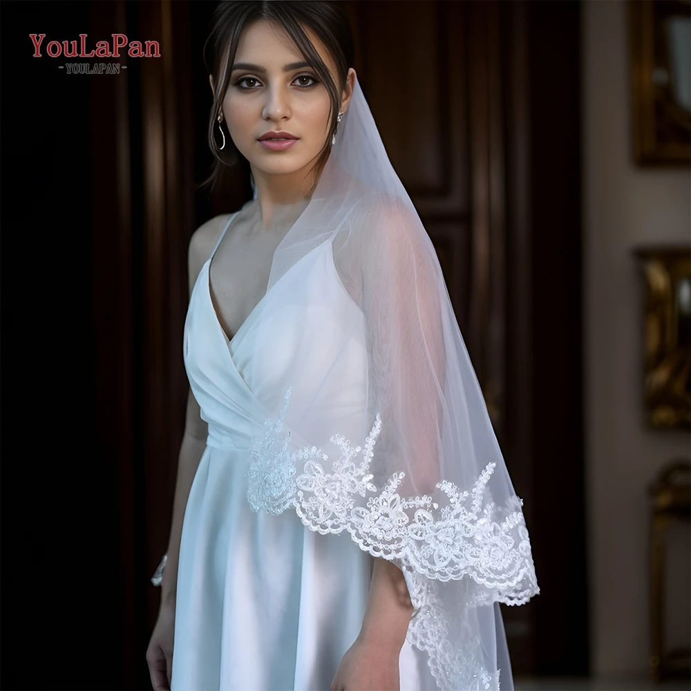YouLaPan V105 Bridal Veil off White Two Layer Veil Long Wedding Lace Veil Chapel Length Wedding Accessories Catholic Veil
YouLaPan V105 Bridal Veil off White Two Layer Veil Long Wedding Lace Veil Chapel Length Wedding Accessories Catholic Veil