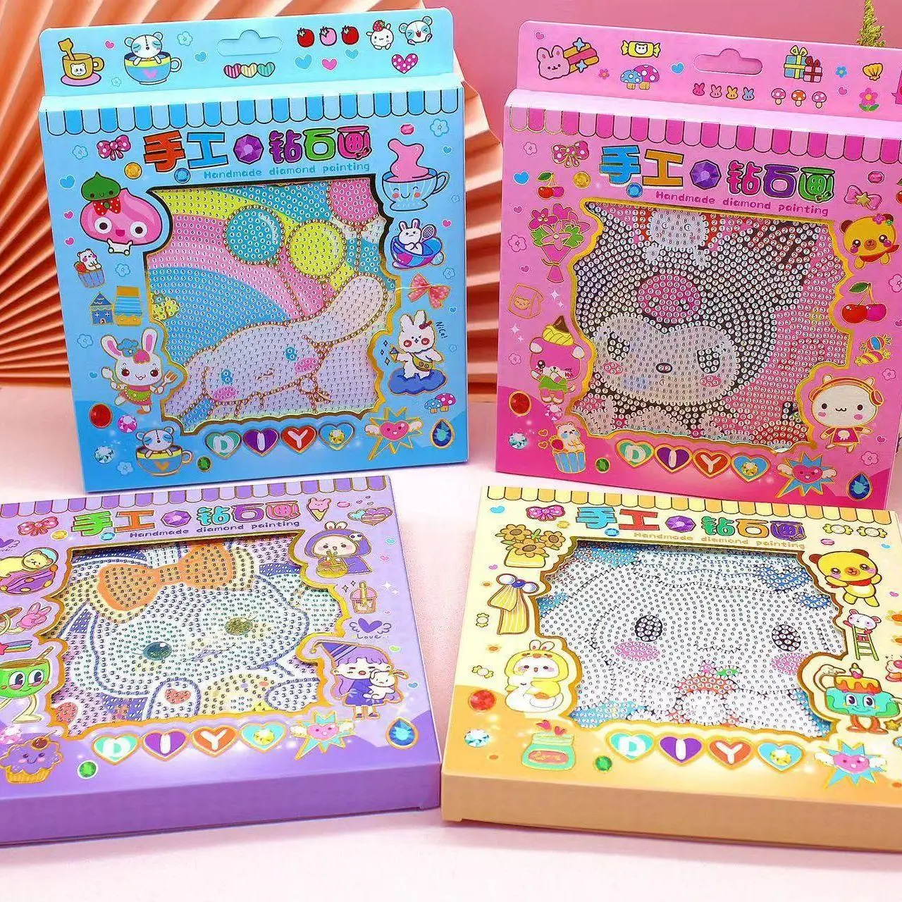 Cartoon Diamond Painting, Children's DIY Diamond Stickers, Adhesive Art, Children's Toys, Girl Gift, Framed Box Set, Artistic
Cartoon Diamond Painting, Children's DIY Diamond Stickers, Adhesive Art, Children's Toys, Girl Gift, Framed Box Set, Artistic