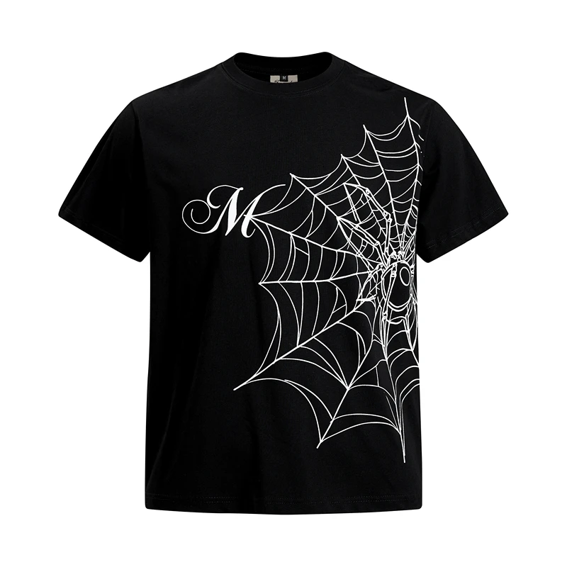 Casual Spidey Web Print ort Sve T-irt ex Loose Fit Comfortable Cotton Summer Top for Men And Women
Casual Spidey Web Print ort Sve T-irt ex Loose Fit Comfortable Cotton Summer Top for Men And Women