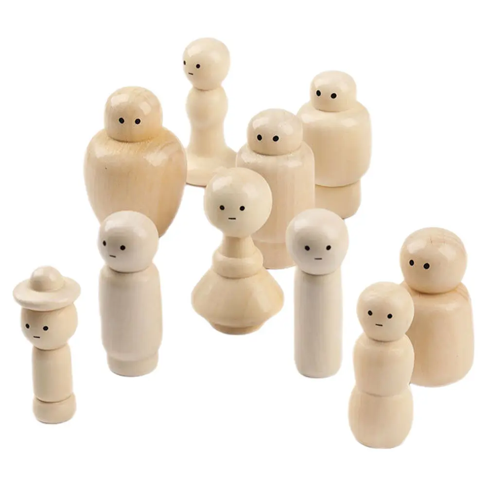10Pcs Unfinished Wooden Peg for DIY Painting Craft Art Projects Teens Home Desk Decoration Christmas Graffiti Blank Wooden
10Pcs Unfinished Wooden Peg for DIY Painting Craft Art Projects Teens Home Desk Decoration Christmas Graffiti Blank Wooden