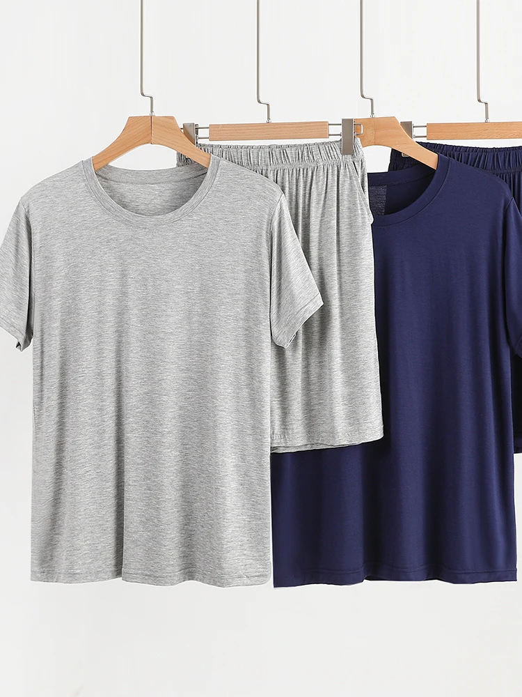 Мужской летний тонкий комплект ort Sve Spwear, повседневная футболка из модала, топ orts, домашняя одежда, комплект из двух предметов, большой размер 
Мужской летний тонкий комплект ort Sve Spwear, повседневная футболка из модала, топ orts, домашняя одежда, комплект из двух предметов, большой размер