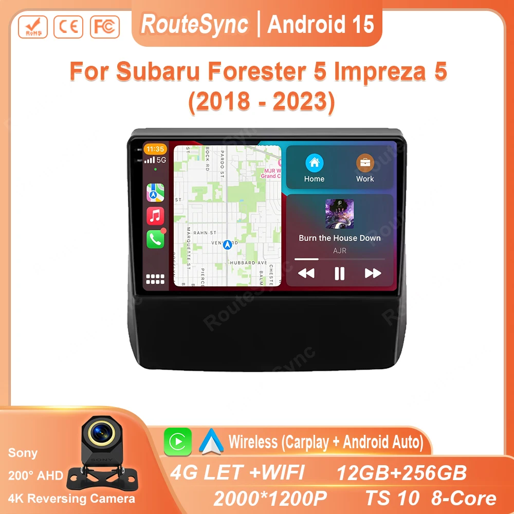 Android 15 For Subaru Forester 5 Impreza 5 2018 - 2023 Android Car Radio Multimedia Video Player GPS Stereo CarPlay 4G Head Unit
Android 15 For Subaru Forester 5 Impreza 5 2018 - 2023 Android Car Radio Multimedia Video Player GPS Stereo CarPlay 4G Head Unit
