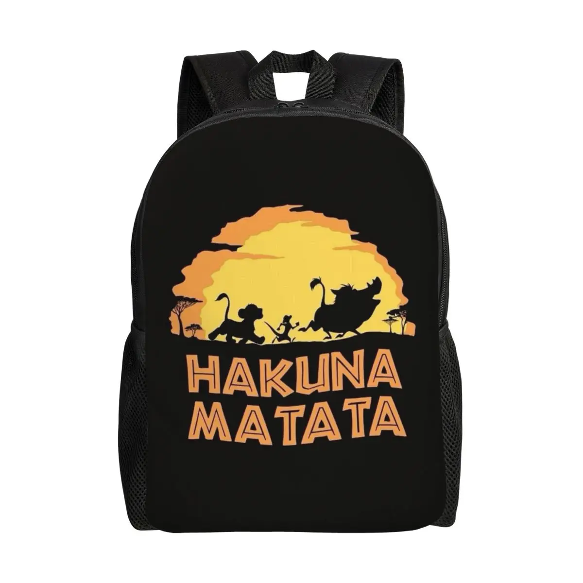 Custom The Lion King Hakuna Matata Backpacks for Women Men Water Resistant School College Bag Printing Bookbag
Custom The Lion King Hakuna Matata Backpacks for Women Men Water Resistant School College Bag Printing Bookbag