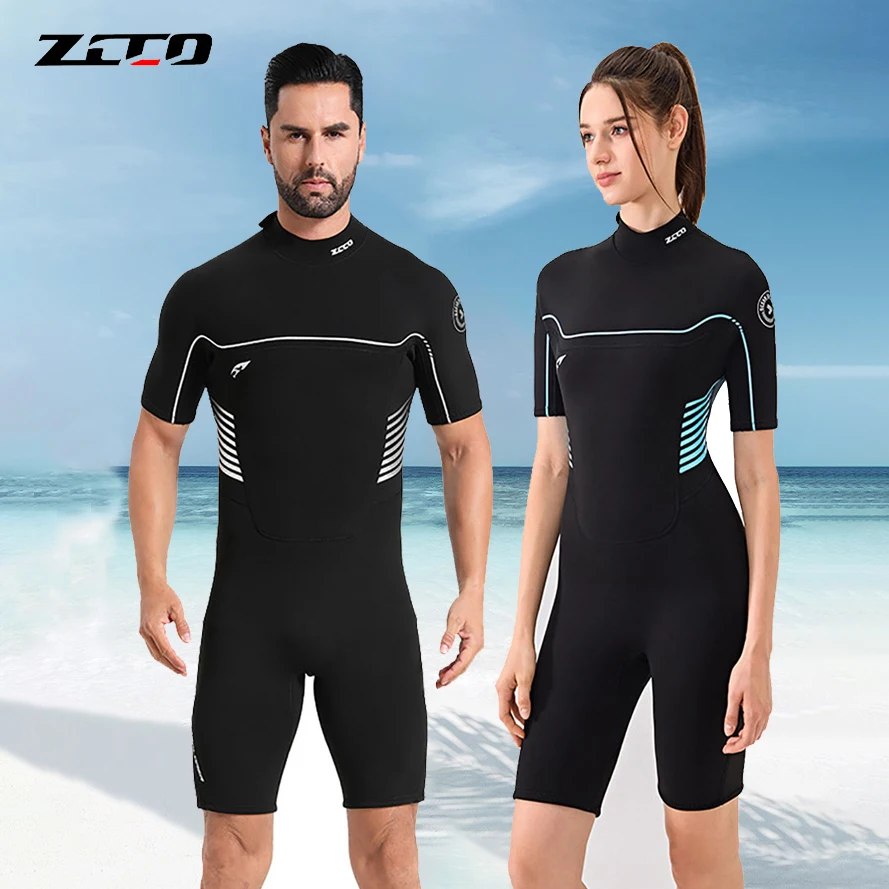 Mens Womens 3/2mm Neoprene Shorty Wetsuit One-piece Diving Suit Back Zip Wetsuit for Scuba Diving Snorkeling Surfing Swimming
Mens Womens 3/2mm Neoprene Shorty Wetsuit One-piece Diving Suit Back Zip Wetsuit for Scuba Diving Snorkeling Surfing Swimming