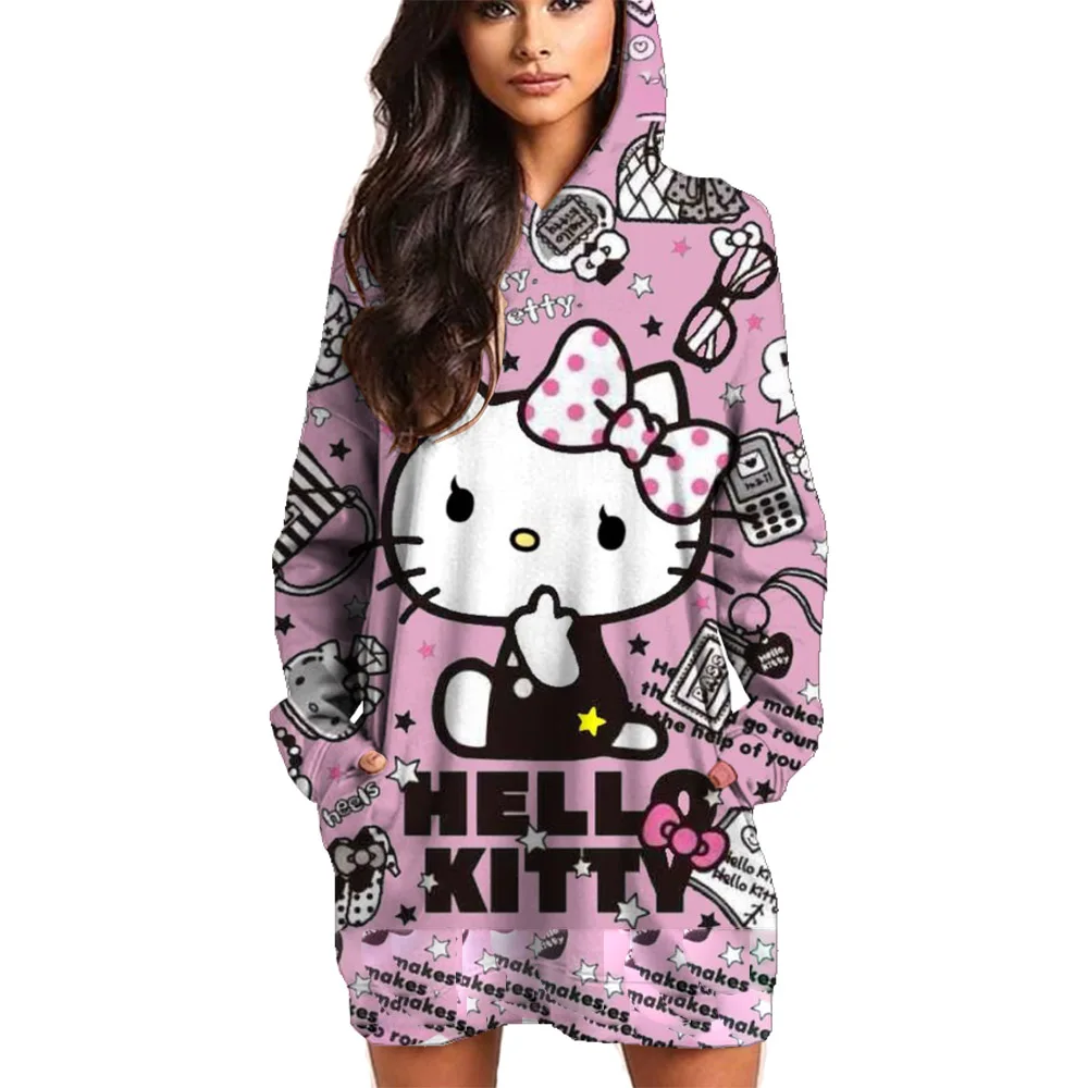 S-3XL Streetwear Autumn/winter Sweatshirt Women's Hoodie Dress Clothes 2024 Hoody Hello Kitty Hoodies Y2k Lovely Kawaii Anime
S-3XL Streetwear Autumn/winter Sweatshirt Women's Hoodie Dress Clothes 2024 Hoody Hello Kitty Hoodies Y2k Lovely Kawaii Anime