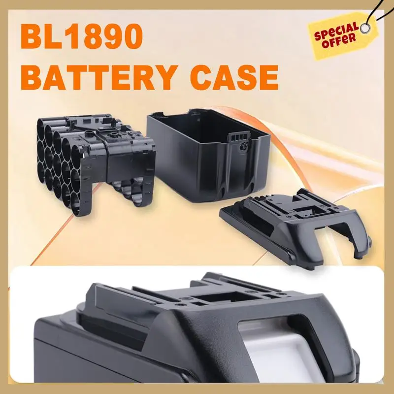 Classy-DIY BL1890 Battery Case PCB Charging Protection Board Shell Box For 18V BL1860 9.0Ah With LED Battery Indicator
Classy-DIY BL1890 Battery Case PCB Charging Protection Board Shell Box For 18V BL1860 9.0Ah With LED Battery Indicator