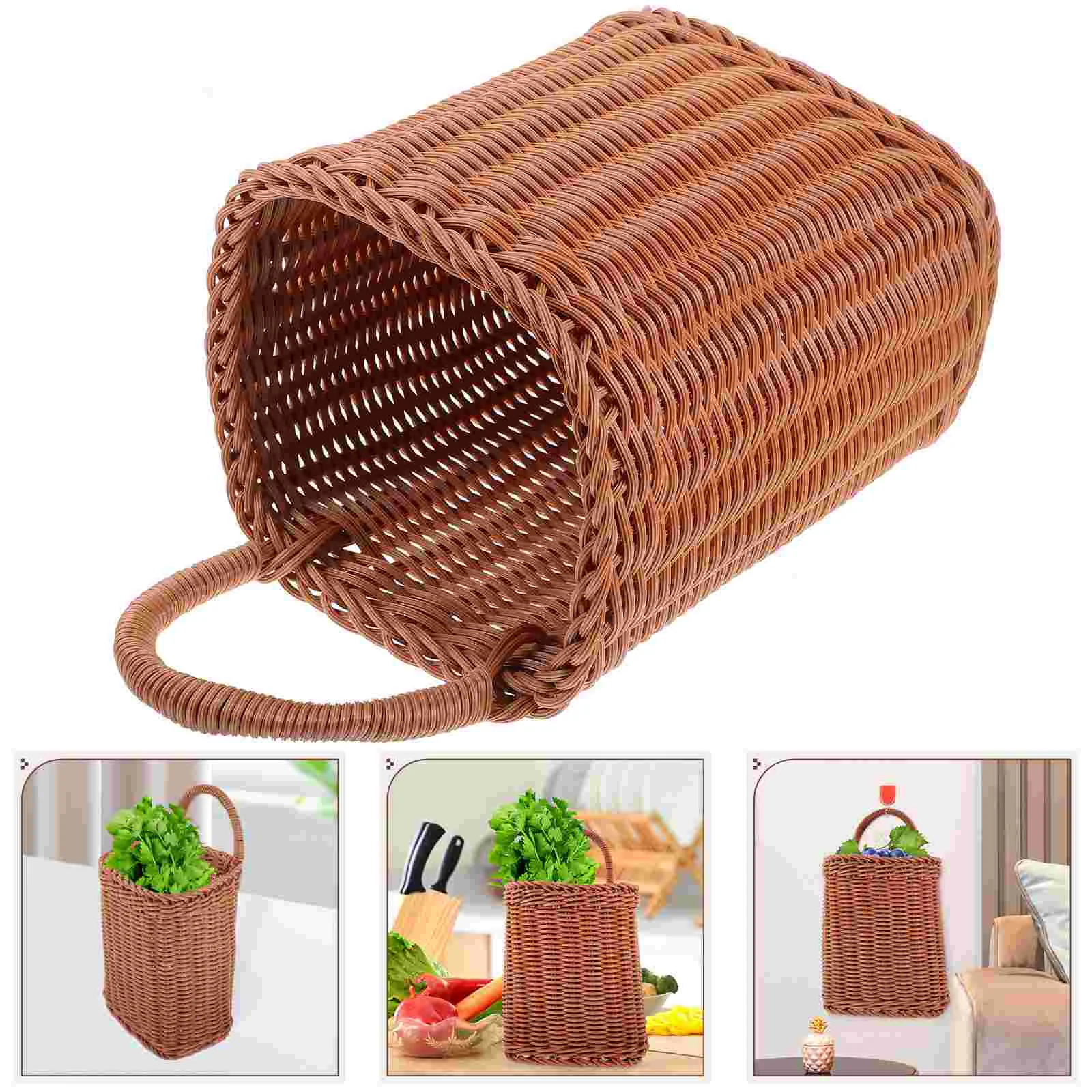 Flower Pot Wall Hanging Storage Basket Produce Fruit Baskets for Kitchen Blanket
Flower Pot Wall Hanging Storage Basket Produce Fruit Baskets for Kitchen Blanket