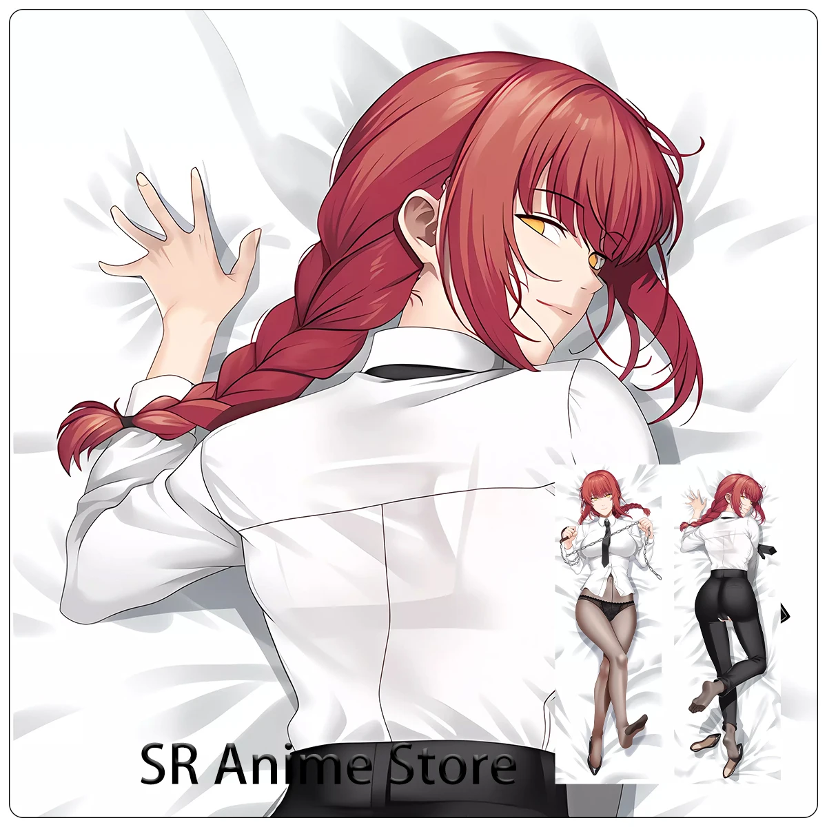 Dakimakura Anime Chainsaw Man Hugging Body Pillow Cover Bed Decor Birthday Gifts Double-Side Print 2WAY Makima Pillowcase
Dakimakura Anime Chainsaw Man Hugging Body Pillow Cover Bed Decor Birthday Gifts Double-Side Print 2WAY Makima Pillowcase