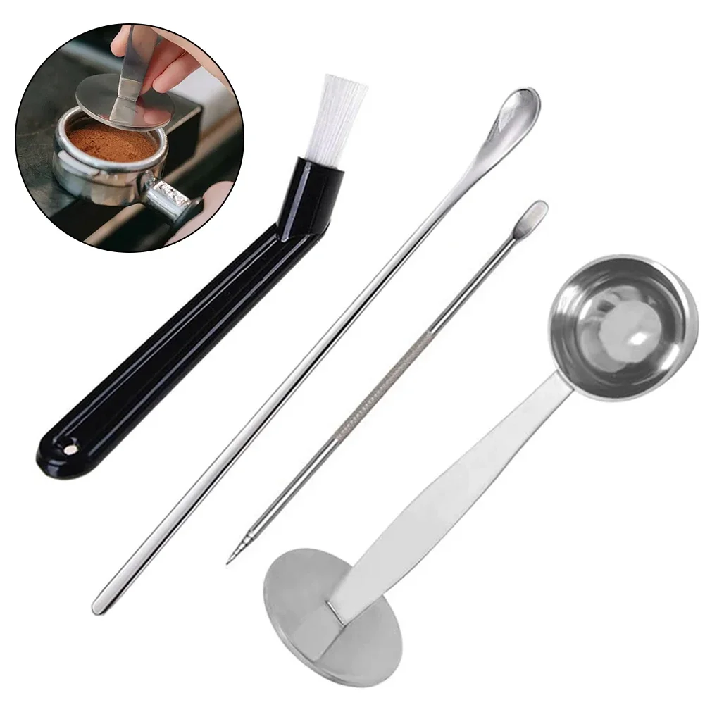 Coffee Spoon Tool Kit Coffee Manipulation Spoon Coffee Bean Spoon Measuring Spoon Latte Art Needle Powder Pressing Spoon
Coffee Spoon Tool Kit Coffee Manipulation Spoon Coffee Bean Spoon Measuring Spoon Latte Art Needle Powder Pressing Spoon