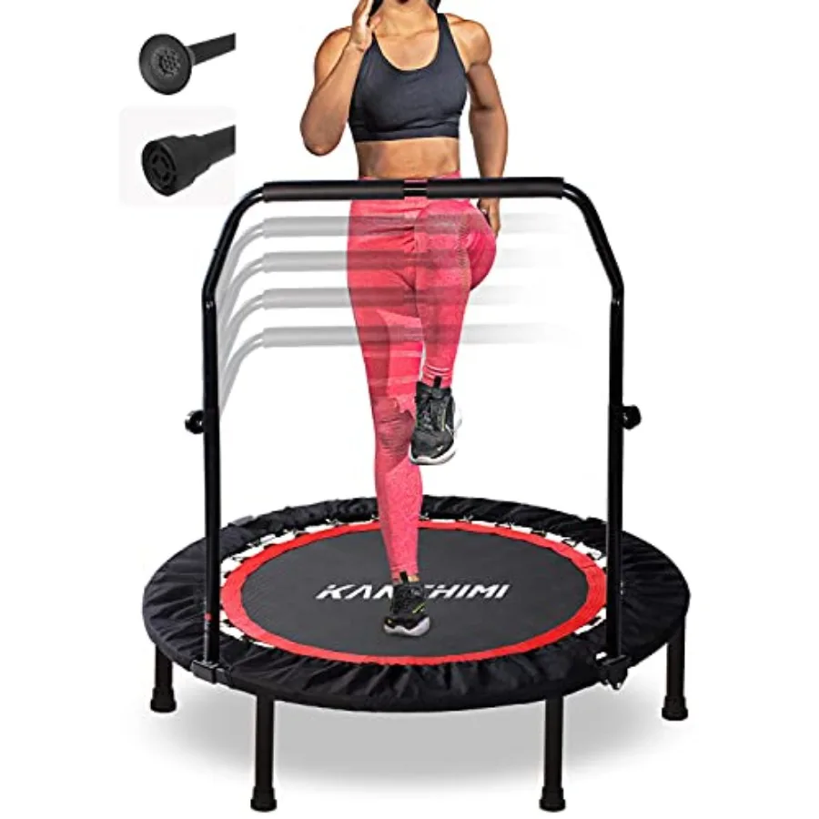 40in Folding Mini Fitness Indoor Exercise Workout Rebounder Trampoline with Handle Black Max Load 330lbs Portable Durable for
40in Folding Mini Fitness Indoor Exercise Workout Rebounder Trampoline with Handle Black Max Load 330lbs Portable Durable for