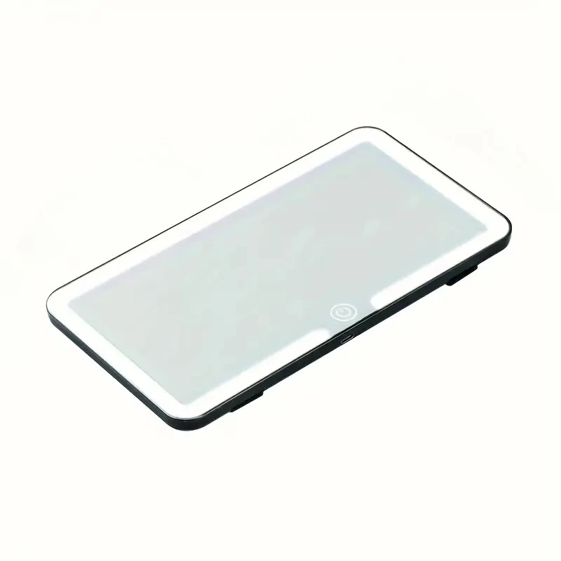 Car visor makeup mirror with LED light high definition mirror shatterproof car toiletries three-color light convenient
Car visor makeup mirror with LED light high definition mirror shatterproof car toiletries three-color light convenient