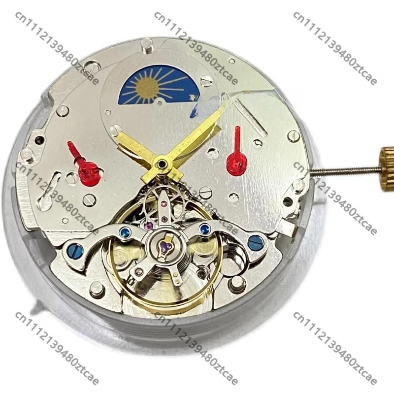 High Precision Movement 6 Hands with 12 O’clock Star Indicator 6 O’clock Open Balance Wheel for Watch Repair Accessories
High Precision Movement 6 Hands with 12 O’clock Star Indicator 6 O’clock Open Balance Wheel for Watch Repair Accessories