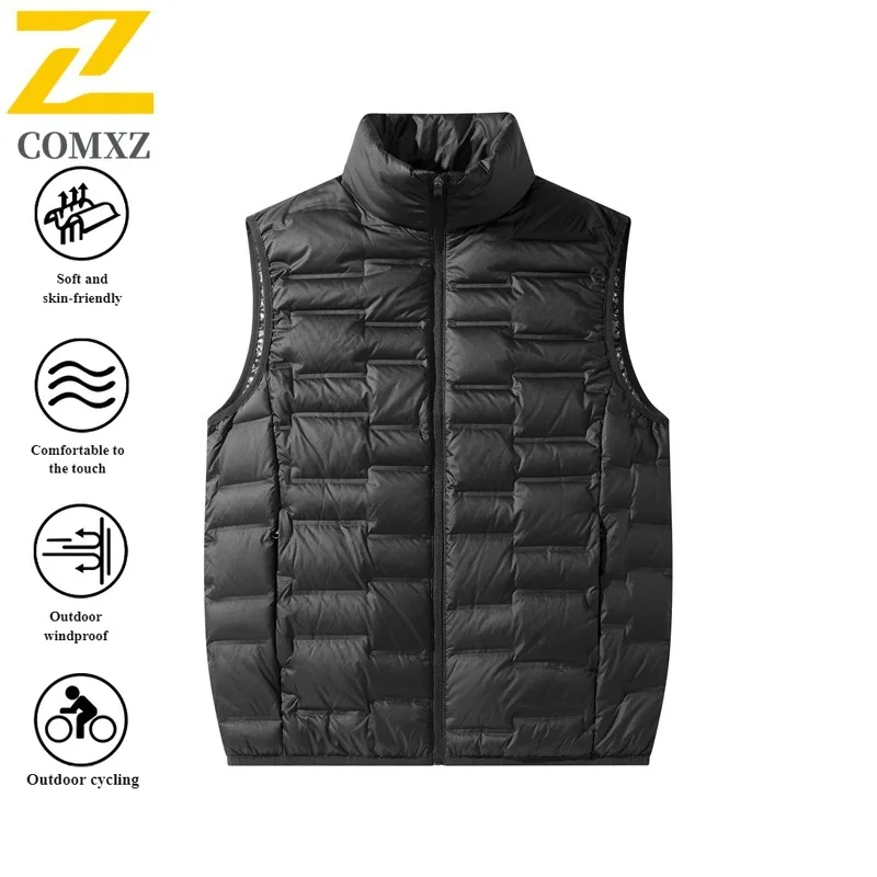 Autumn Winter Men's Graphene Down Vest Heated Sleeveless Jacket Waterproof Windproof for Hiking Camping Fishing Outdoor Sports 
Autumn Winter Men's Graphene Down Vest Heated Sleeveless Jacket Waterproof Windproof for Hiking Camping Fishing Outdoor Sports