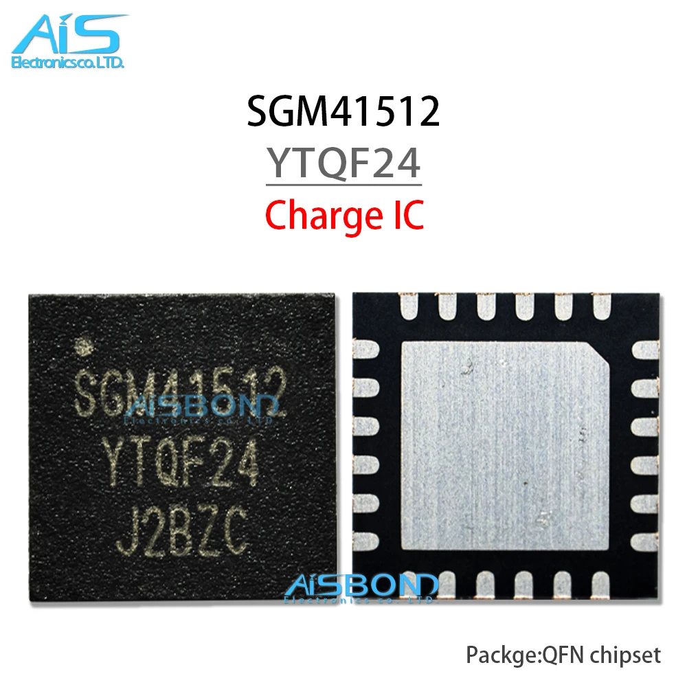 5Pcs/Lot New Original SGM41512YTQF24G/TR SGM41512YTQF24G SGM41512 Charger IC For Smart Mobile Phone Repair Charging Chip
5Pcs/Lot New Original SGM41512YTQF24G/TR SGM41512YTQF24G SGM41512 Charger IC For Smart Mobile Phone Repair Charging Chip