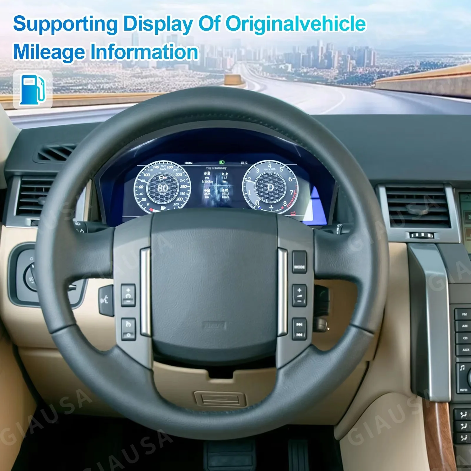 12.3" Auto Digital Cluster For Land Rover Discovery 3 2005-2009 Dashboard Car LCD Instrument Panel Virtual Cockpit Head Unit
12.3" Auto Digital Cluster For Land Rover Discovery 3 2005-2009 Dashboard Car LCD Instrument Panel Virtual Cockpit Head Unit