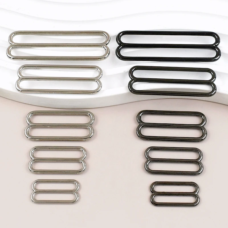 10/30Pcs Metal Tri-Glide Ring Buckles 20/25/30/40/50mm Bra Strap Adjust Clasp 8-shaped Loop Belt Hook Garment Hardware Supplies
10/30Pcs Metal Tri-Glide Ring Buckles 20/25/30/40/50mm Bra Strap Adjust Clasp 8-shaped Loop Belt Hook Garment Hardware Supplies
