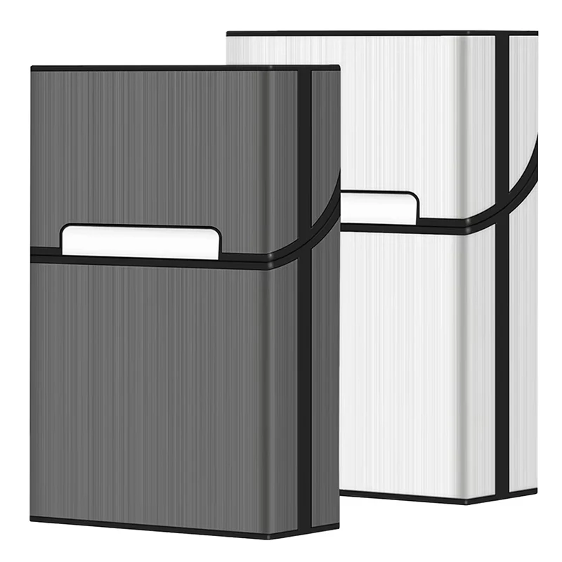 Portable Slim Aluminum Cigarette Case Regular King Size Plastic Cigar Tobacco Holder Box Storage Container Smoking Accessories
Portable Slim Aluminum Cigarette Case Regular King Size Plastic Cigar Tobacco Holder Box Storage Container Smoking Accessories