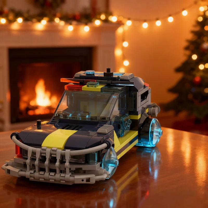 411 деталей MOC City Champions: Модель полицейского подразделения K9 в стиле киберпанк, конструктор, развивающая игрушка, идея для рождественского подарка для детей
411 деталей MOC City Champions: Модель полицейского подразделения K9 в стиле киберпанк, конструктор, развивающая игрушка, идея для рождественского подарка для детей