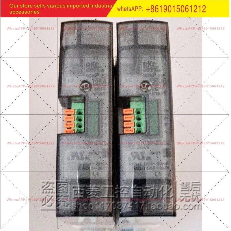 RKC SCR Single Phase Power Adjustment Controller SSNP-15F SSNP-25F 15A/25A Spot
RKC SCR Single Phase Power Adjustment Controller SSNP-15F SSNP-25F 15A/25A Spot