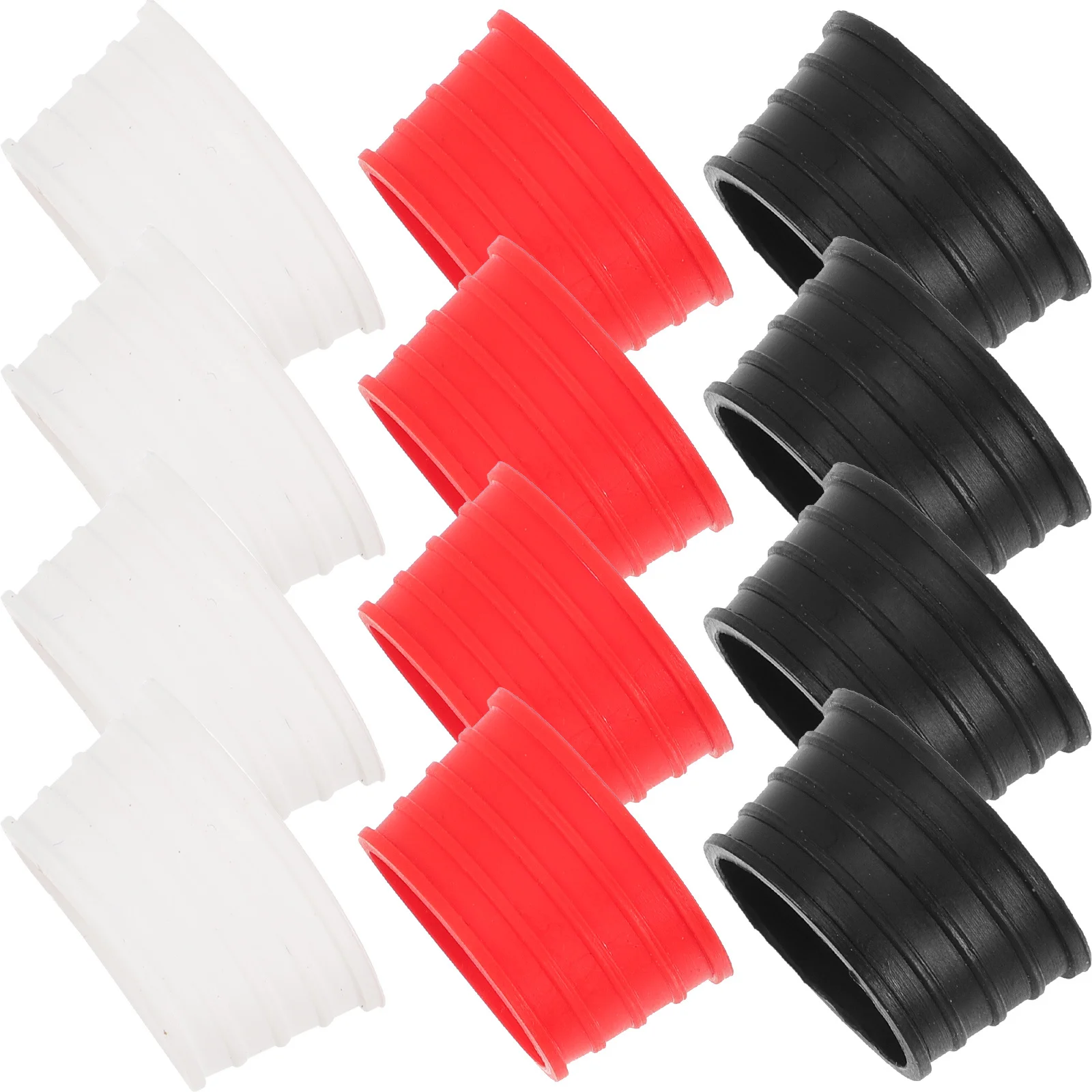15Pcs Tennis Grip Bands Silicone Flexible Overgrip Rings Non-Skid Protector for Tennis Badminton Squash Baseball 
15Pcs Tennis Grip Bands Silicone Flexible Overgrip Rings Non-Skid Protector for Tennis Badminton Squash Baseball
