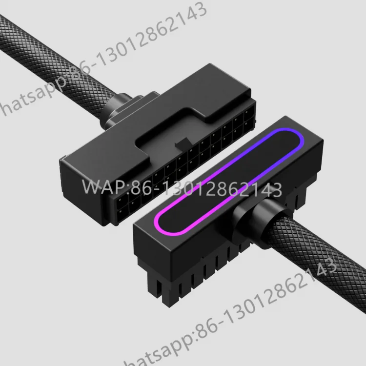 "ATX 24-PIN Motherboard Extension Cable, ARGB Sync Ultra-Soft Braided Wire for PC Power Supply"
"ATX 24-PIN Motherboard Extension Cable, ARGB Sync Ultra-Soft Braided Wire for PC Power Supply"