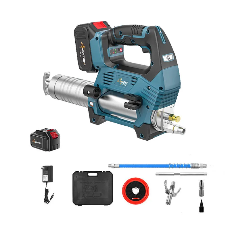 Cavitt Unique Design 21V Lithium Battery Electric 12000psi Grease Pump Metal Tube Grease Gun Electric Cordless Grease Gun
Cavitt Unique Design 21V Lithium Battery Electric 12000psi Grease Pump Metal Tube Grease Gun Electric Cordless Grease Gun