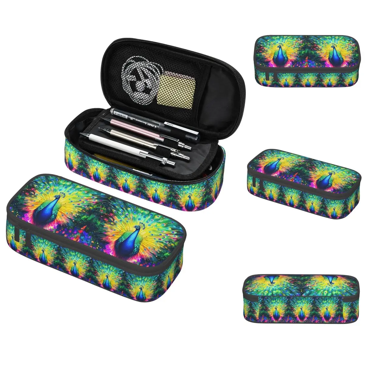 Peacock Feathers Pencil Case for Studen Gifts Pen Box Pencil Bag Stationery Supplies Pen Holder Bag
Peacock Feathers Pencil Case for Studen Gifts Pen Box Pencil Bag Stationery Supplies Pen Holder Bag