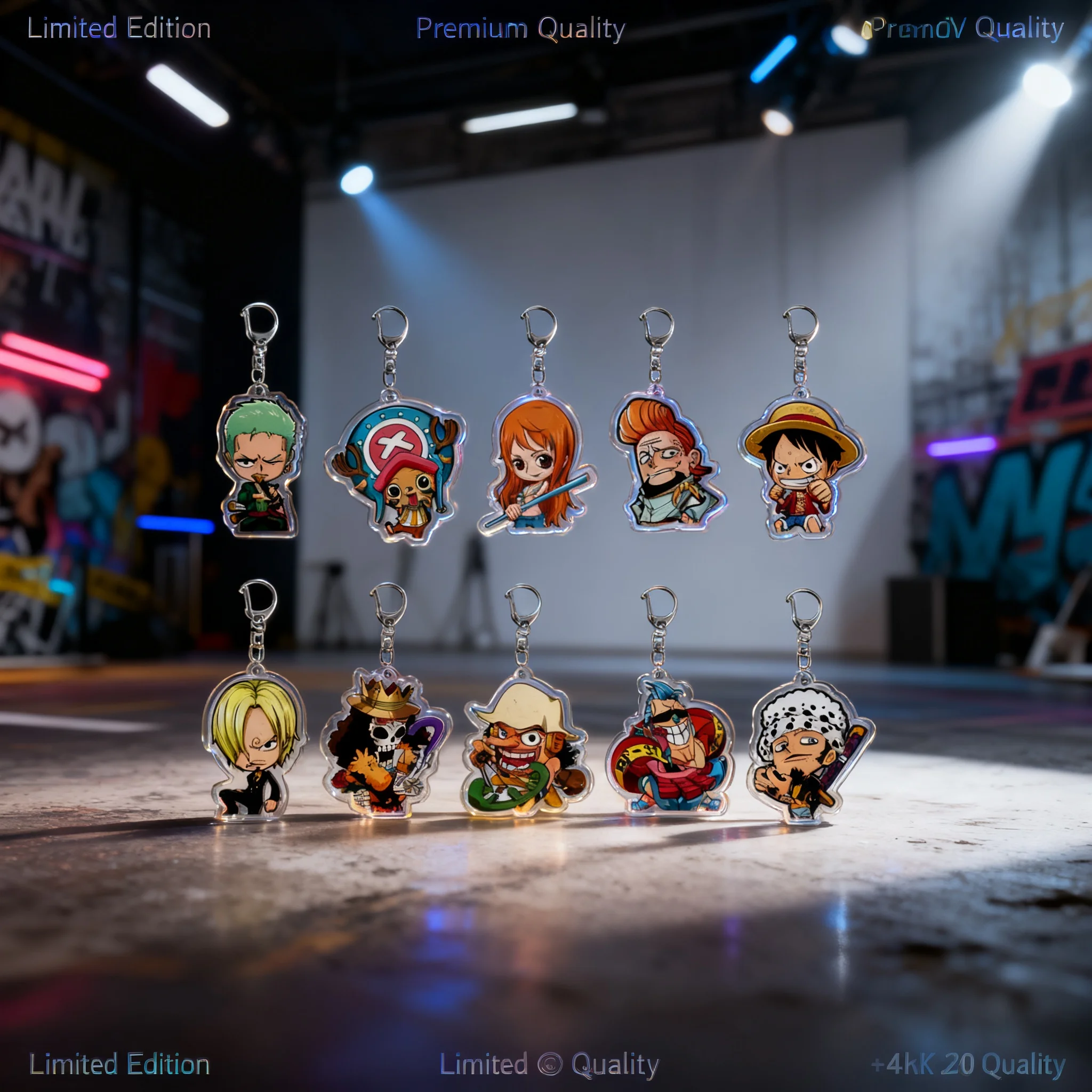 One Piece Luffy Zoro Anime Acrylic Keychain Pendant Cosplay Keyring Gift Accessory Decor Carrier
One Piece Luffy Zoro Anime Acrylic Keychain Pendant Cosplay Keyring Gift Accessory Decor Carrier